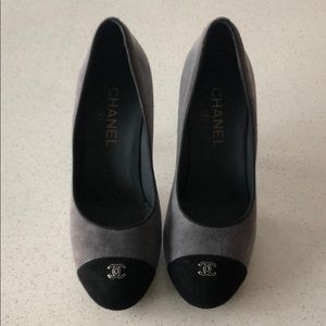 Chanel Suede Heels
